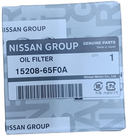 Nissan Oil Filter PN 15208-65F0A