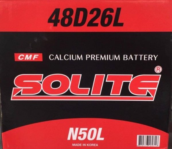 CAR BATTERY SOLITE-48D26L